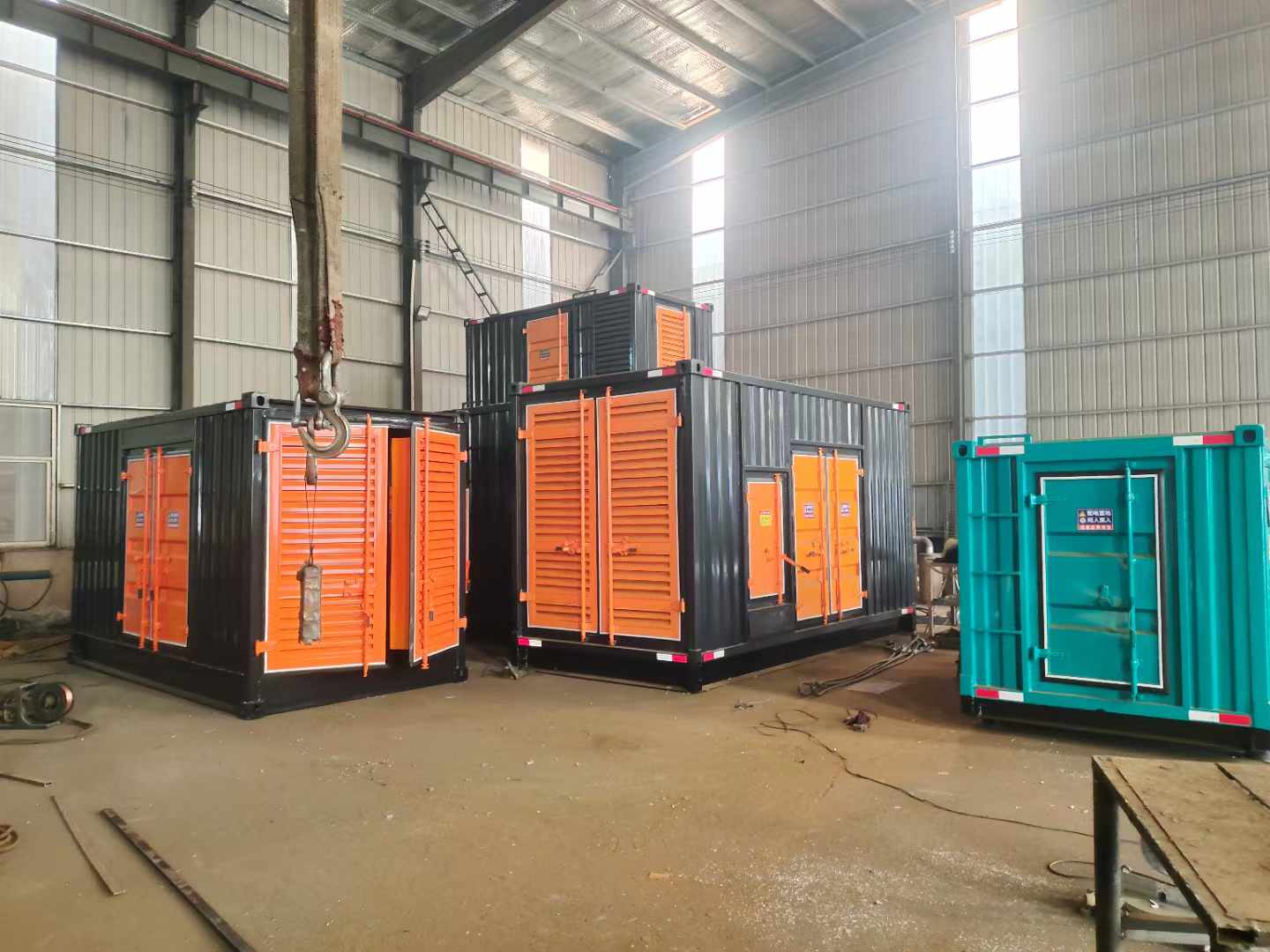 船营500kw柴油发电机组可以带动多少功率设备？